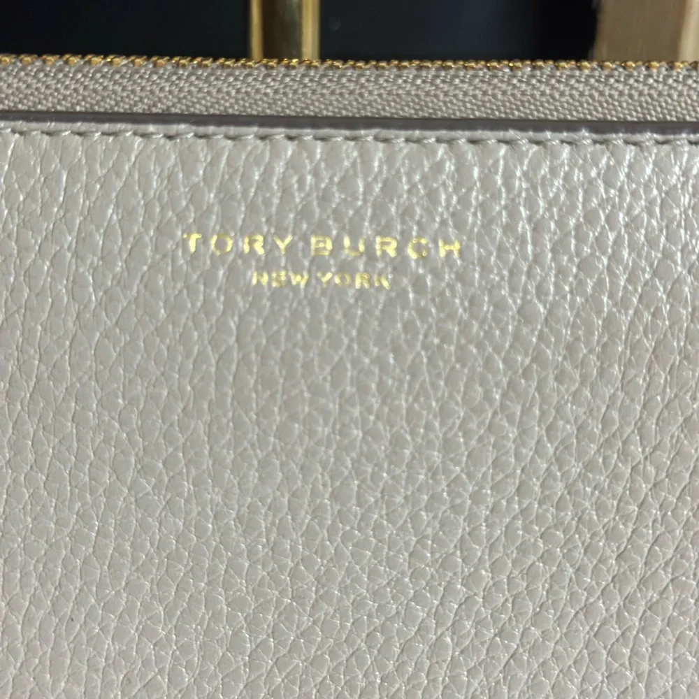 Tory Burch Taupe Leather Accessory - Picture 2 of 7